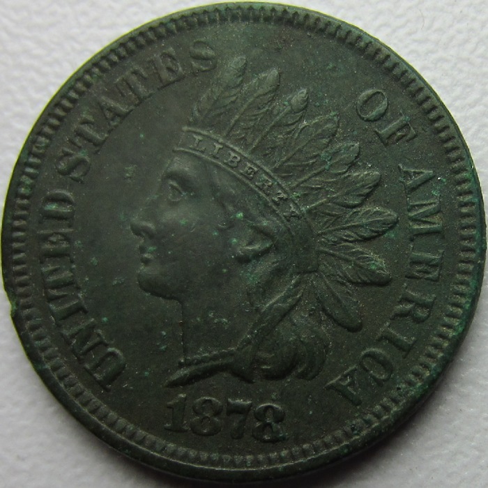 1878-Indian-Head-Cent---Double-Die?
