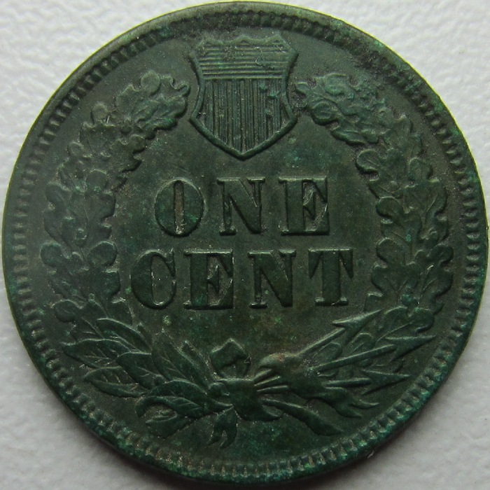 1878-Indian-Head-Cent---Double-Die?